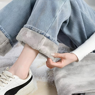 Ricarda | Kuschelige & Stilvolle Fleece-Jeans